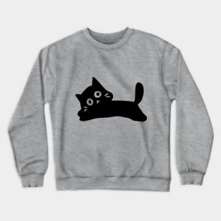 My Body Says Nope - Funny Lazy Cat Gift Crewneck Sweatshirt